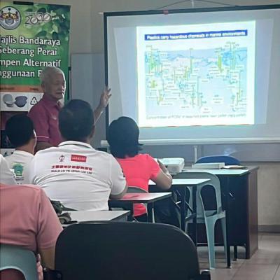 TAKLIMAT PENGASINGAN SISA DI PUNCA DI PERKAMPUNGAN BERAPIT, SPT