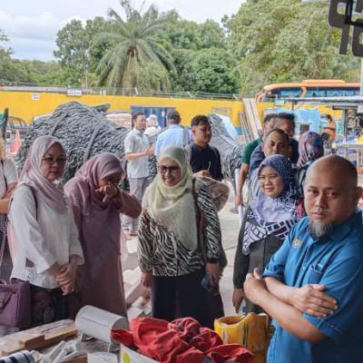 Lawatan Universiti Sains Malaysia Usm Ke Unit Upcycle Mbsp Sempena Circular Blanded Boot 3