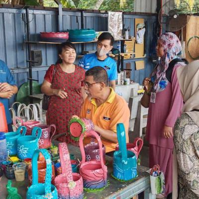 Lawatan Universiti Sains Malaysia Usm Ke Unit Upcycle Mbsp Sempena Circular Blanded Bootca 1