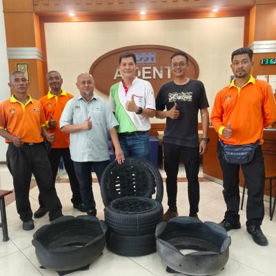 Taklimat Pengasingan Sisa di Punca dan Pameran Upcycle di Aident Corporation