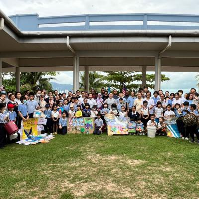 Gotong Royong Bersama Tadika Tzu Chi Di RNR Bagan