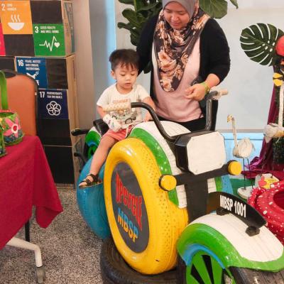 Pameran Upcycle Mbsp Barang Kitar Semula Program Safety Dan Sustainability 3