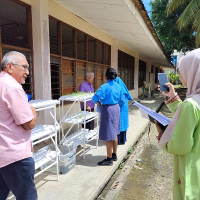 Penilaian Anugerah Sekolah Hijau 2024 SMK Prai