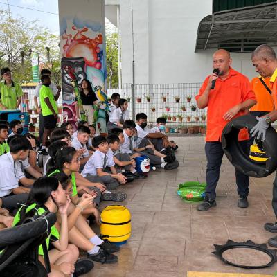 Taklimat Pengasingan Sisa Di Punca Dan Pameran Upcycle Di Northern Lights Private School 1 5