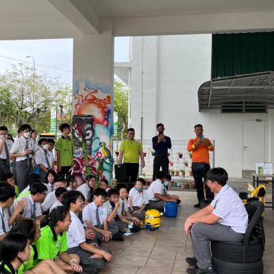 Taklimat Pengasingan Sisa Di Punca Dan Pameran Upcycle Di Northern Lights Private School 1 6