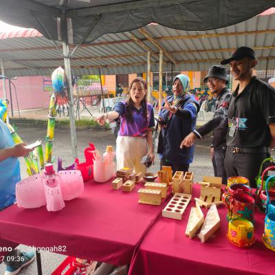 Pameran Upcycle Taman Seri Serdang Gotong Royong Mega 2024