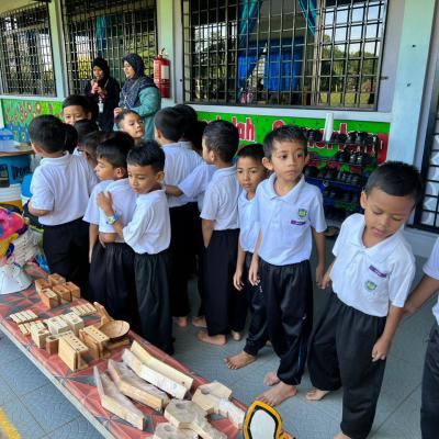 Pengasingan Sisa Di Punca Dan Pameran Upcycle Di Pra Sekolah Sk Seri Impian 6