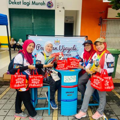 Pameran Upcycle Hari Sukan Negara Depan Pejabat Ahli Parlimen Bukit Mertajam 2