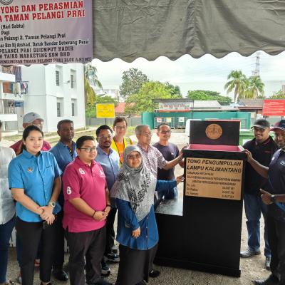 Majlis Perasmian Pusat Kitar Semula Taman Pelangi, Seberang Perai Tengah 