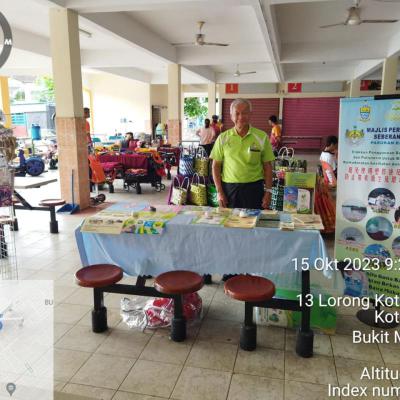 Pameran Upcycle Dan Pengasingan Sisa Di Punca Mbsp Di Kompleks Makanan Kota Permai, SPT 