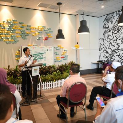 Majlis Perasmian Karnival Upcycle Design Village Outlet Mall 10