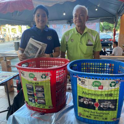 Kempen Amalan Kitar Semula Dan Karnival Upcycle Di Medan Selera Kota Permai