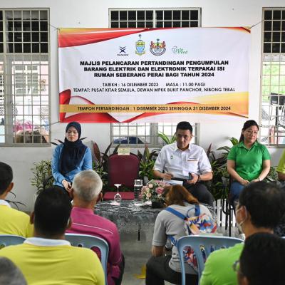Majlis Pelancaran Pertandingan Pengumpulan Barang Elektrik