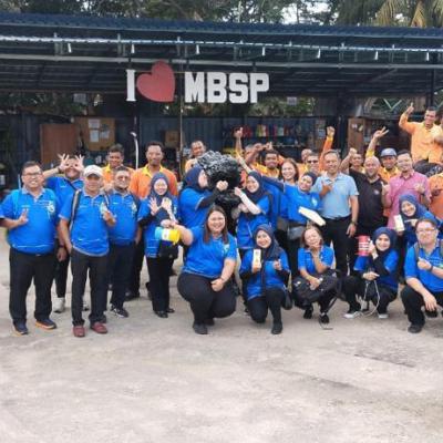 Lawatan Lembaga Air Kuching Ke Bengkel Upcycle MBSP