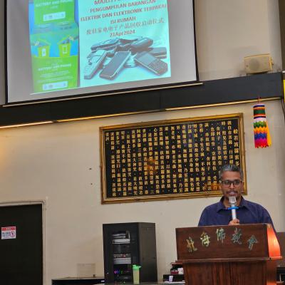 Majlis Pelancaran Pengumpulan Barangan Elektrik Dan Elektronik Terpakai Isi Rumah 2