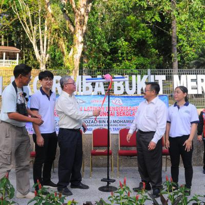Pelancaran Pertandingan Kuiz Kualiti Air Peringkat Sekolah Di Taman Rimba Cherok Tokun 10