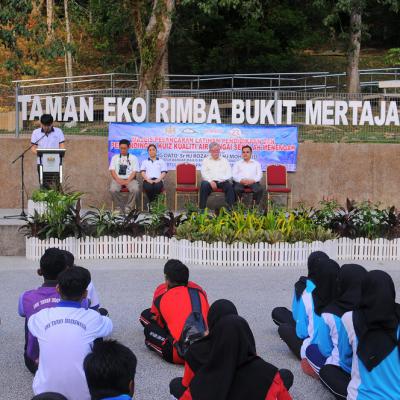 Pelancaran Pertandingan Kuiz Kualiti Air Peringkat Sekolah Di Taman Rimba Cherok Tokun 2