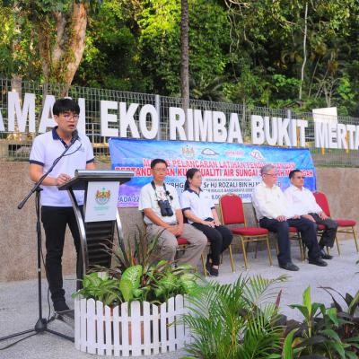 Pelancaran Pertandingan Kuiz Kualiti Air Peringkat Sekolah Di Taman Rimba Cherok Tokun 4