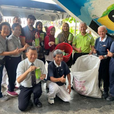 Program Kitar Semula Projek CareTon di Tzu Chi Enviroment Education Center Seberang Jaya