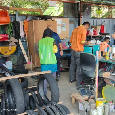 Lawatan Sk Tasek Gelugor Di Bengkel Upcycle 5