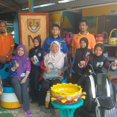 Lawatan Sk Tasek Gelugor Di Bengkel Upcycle 